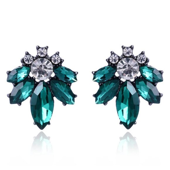 Jewelry - Green Stud  Earrings